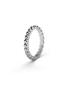 Perlée pearls of gold ring, medium model
